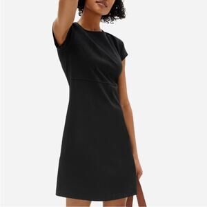 Everlane black t-shirt dress